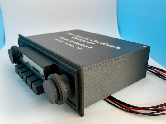 Bluetooth Carbon Fibre Music and Radio Player