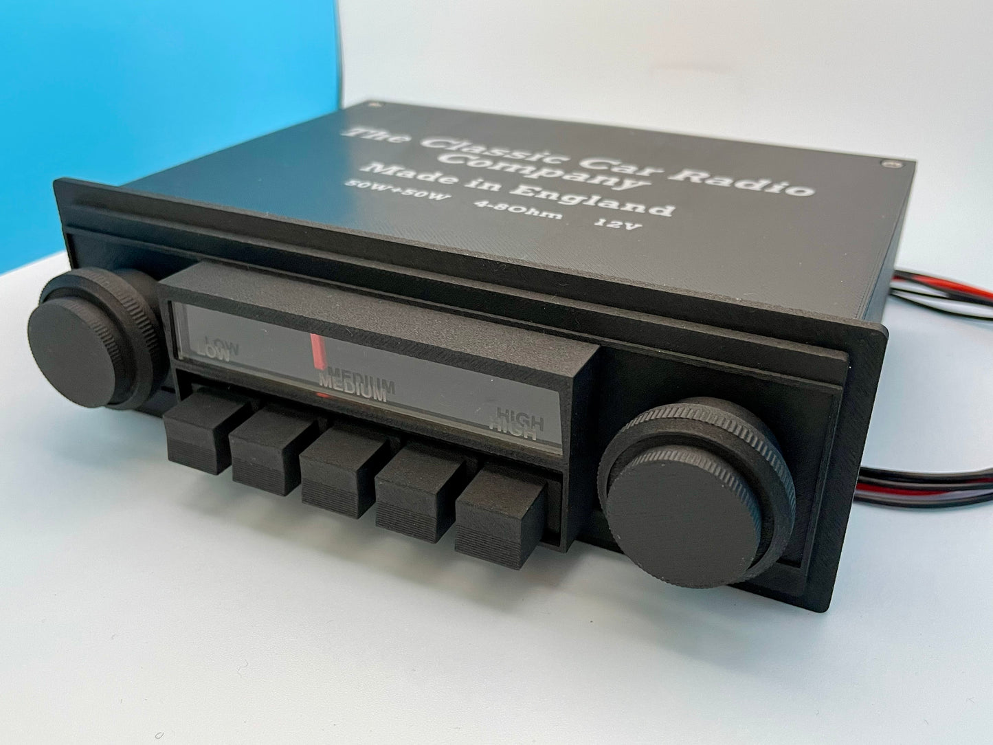 Bluetooth Carbon Fibre Music and Radio Player